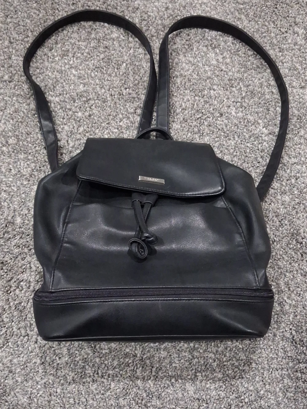 Vintage Nine West Backpack With Back, Bottom And 2 Inside Pockets